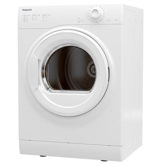 Hotpoint H1D80WUK 8Kg Freestanding Air vented Tumble Dryer in White - Atlantic Electrics - 39477920694495 