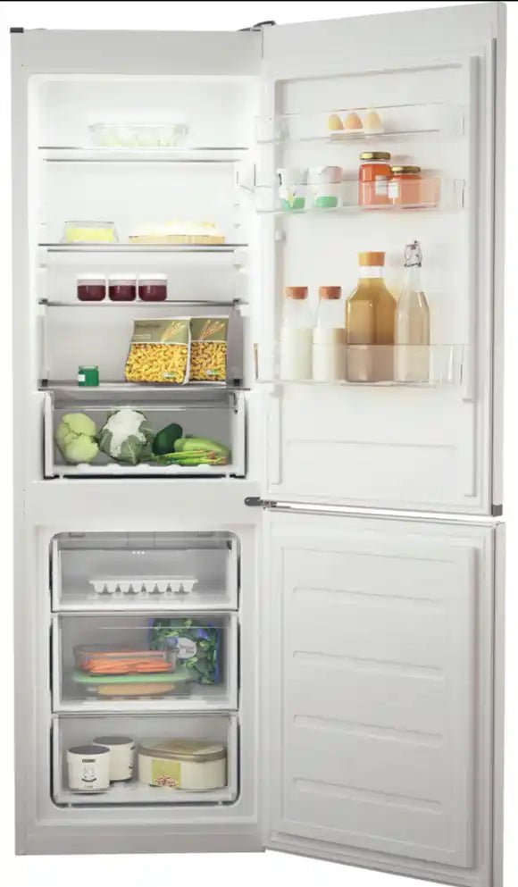 Hotpoint H1NT821EW1 339 Litre 60/40 Freestanding Fridge Freezer - White | Atlantic Electrics