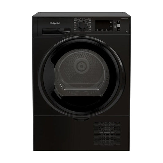 Hotpoint H3D81BUK 8kg Freestanding Condenser Tumble Dryer - Black | Atlantic Electrics