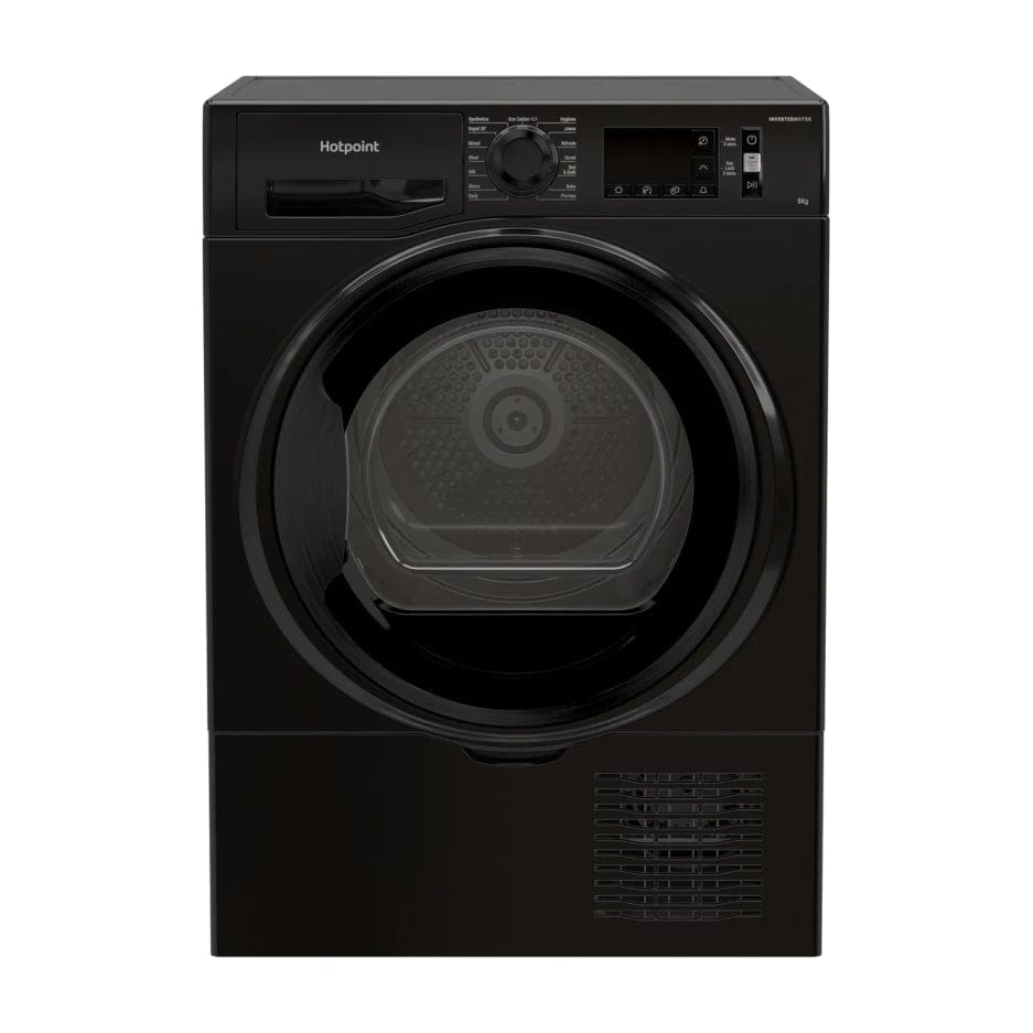 Hotpoint H3D81BUK 8kg Freestanding Condenser Tumble Dryer - Black | Atlantic Electrics