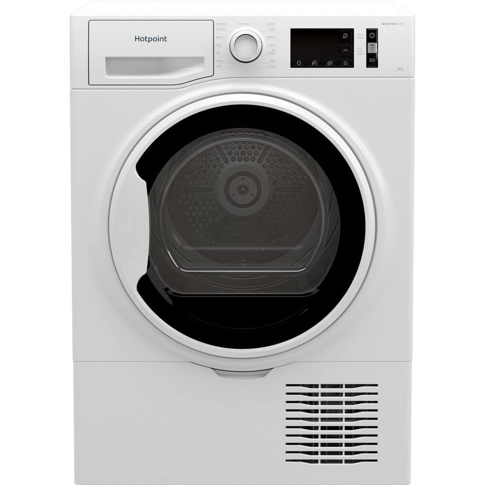 Hotpoint H3D81WBUK 8KG Condenser Tumble Dryer - White | Atlantic Electrics - 39477923447007 