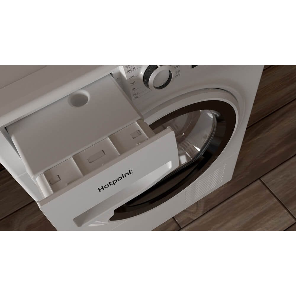 Hotpoint H3D81WBUK 8KG Condenser Tumble Dryer - White - Atlantic Electrics - 39477923610847 