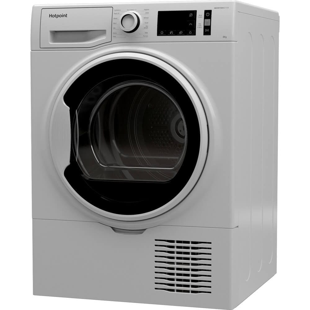 Hotpoint H3D81WBUK 8KG Condenser Tumble Dryer - White - Atlantic Electrics - 39477923479775 