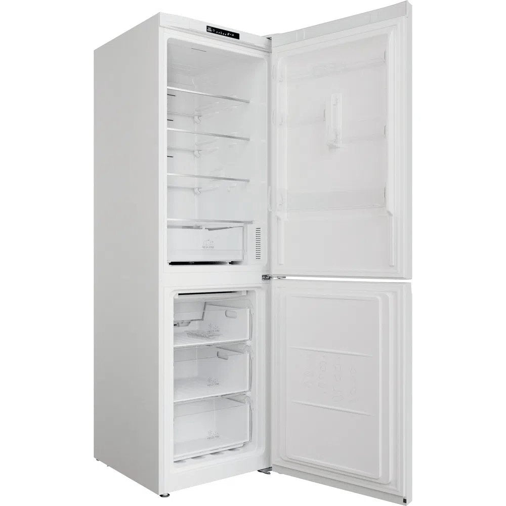 Hotpoint H3X81IW 231 Litre Total No Frost Fridge Freezer, 59.6cm Wide - White | Atlantic Electrics - 39477923905759 