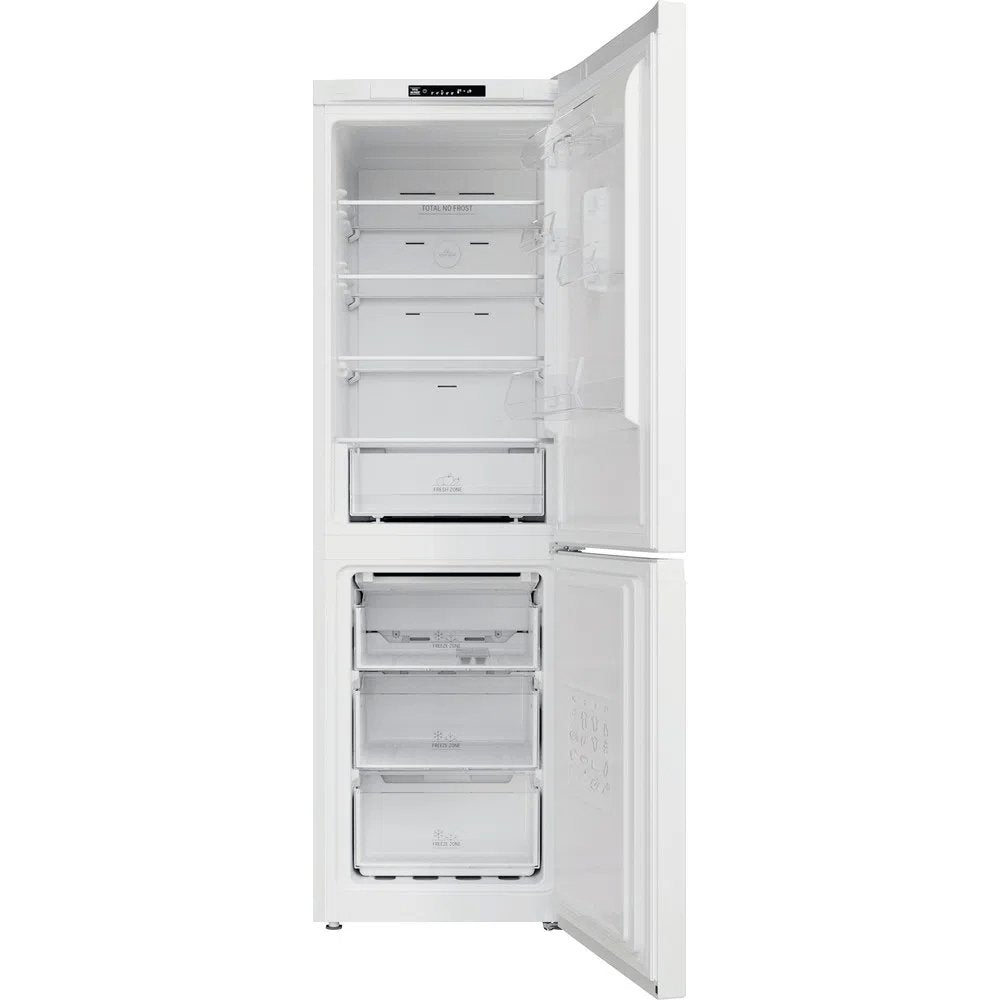 Hotpoint H3X81IW 231 Litre Total No Frost Fridge Freezer, 59.6cm Wide - White | Atlantic Electrics - 39477923840223 