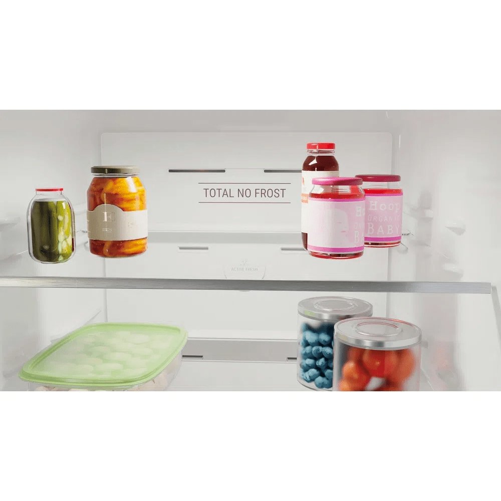 Hotpoint H3X81IW 231 Litre Total No Frost Fridge Freezer, 59.6cm Wide - White | Atlantic Electrics - 39477923971295 
