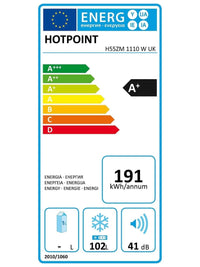 Thumbnail Hotpoint H55ZM1110W Under Counter Freezer 102 litre - 39477922332895