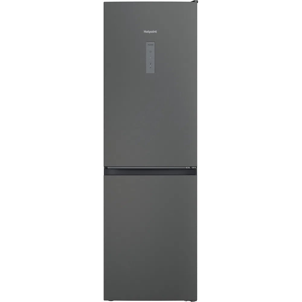 Hotpoint H5X82OSK 335 Litre Freestanding Frost Free Fridge Freezer, 59.6cm Wide - Silver Black | Atlantic Electrics - 39477924528351 
