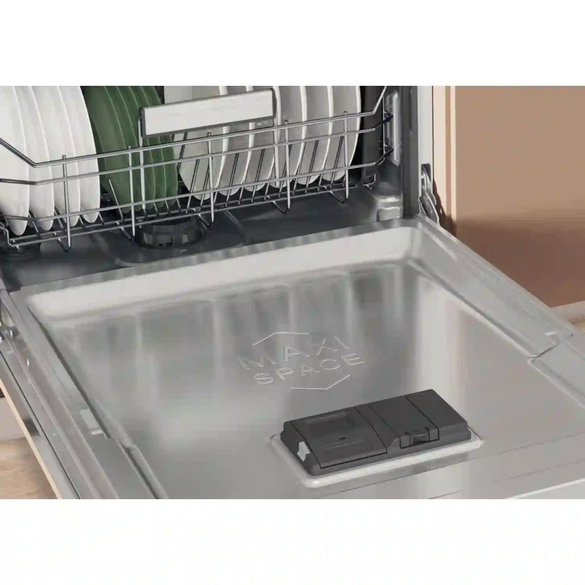 Hotpoint H7IHP42LUK Fully Integrated Standard Dishwasher - Stainless Steel Control Panel - Black - Atlantic Electrics
