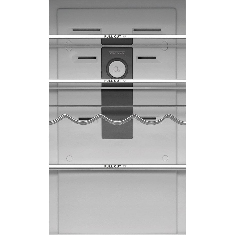 Hotpoint H7NT911TWH1 368 Litre 60-40 Frost Free Fridge Freezer - Mirror-Inox - Atlantic Electrics - 39477923348703 