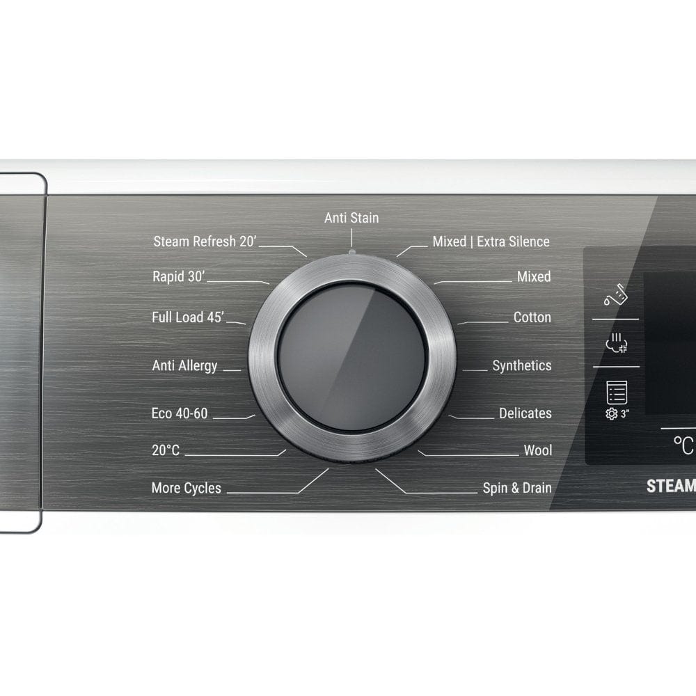 Hotpoint H7W945WBUK 9Kg Freestanding Washing Machine with 1400 rpm, 59.9cm Wide - White | Atlantic Electrics