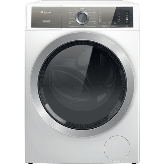 Hotpoint H7W945WBUK 9Kg Freestanding Washing Machine with 1400 rpm, 59.9cm Wide - White | Atlantic Electrics