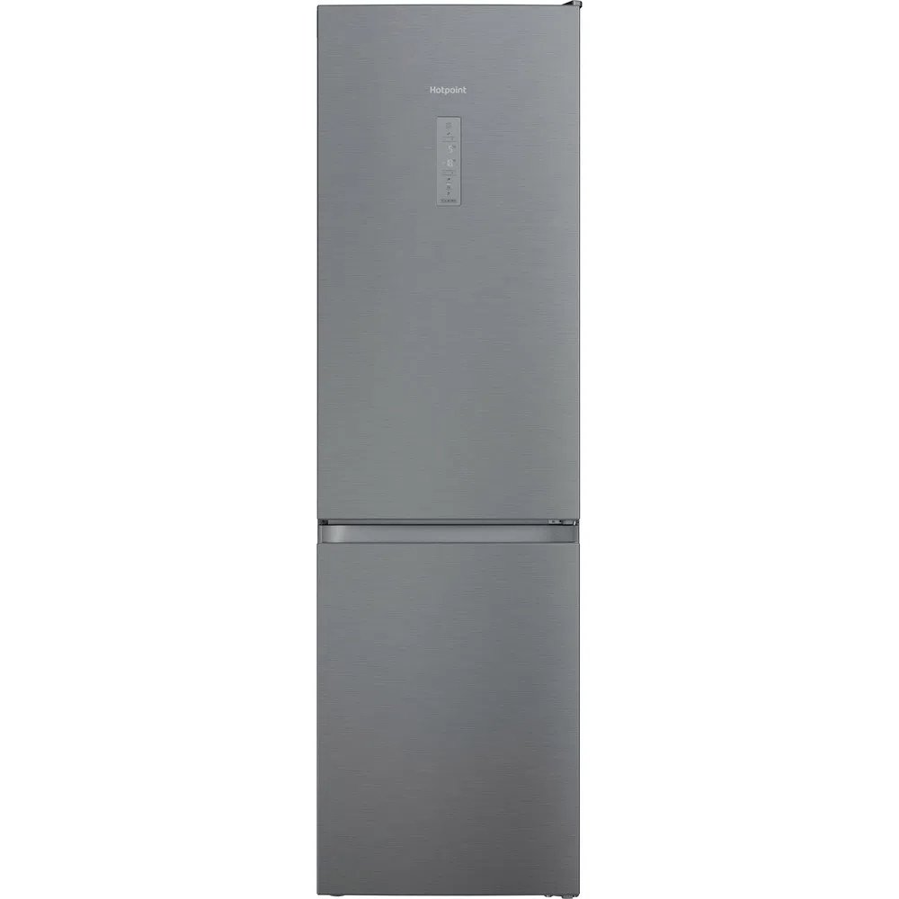 Hotpoint H7X93TSX 367 Litre Freestanding Frost Free Fridge Freezer, 59.6cm Wide - Satin Stainless Steel | Atlantic Electrics - 39477927608543 