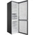 Thumbnail Hotpoint H7X93TSXM Freestanding Frost Free 60/40 Fridge Freezer in Saturn Steel - 40456499003615