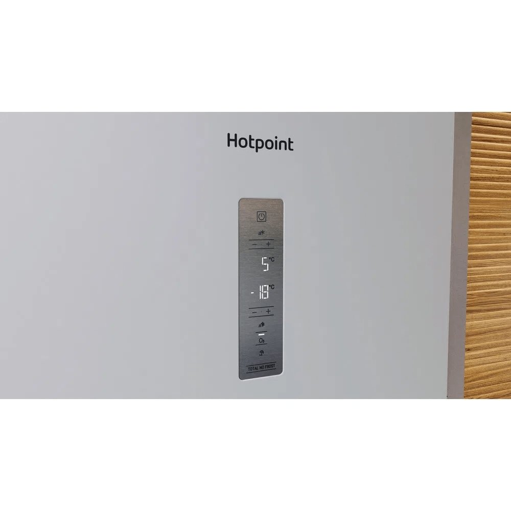 Hotpoint H7X93TW 367 Litre Freestanding Frost Free Fridge Freezer, 59.6cm Wide - White | Atlantic Electrics
