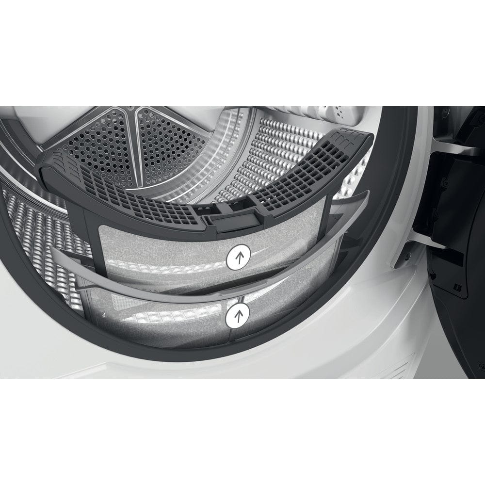Hotpoint H8D94WBUK 9Kg Heat Pump Tumble Dryer - White | Atlantic Electrics - 39477925970143 