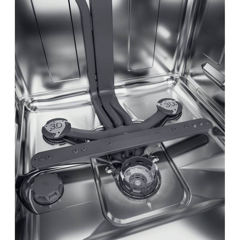 Hotpoint H8IHT59LSUK 14 place settings Built-In Fully Integrated Dishwasher - Black | Atlantic Electrics - 40626208473311 