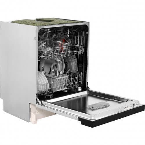 Hotpoint HBC2B19 13 Place Semi-integrated Dishwasher With Black Control Panel - Atlantic Electrics - 39477928722655 