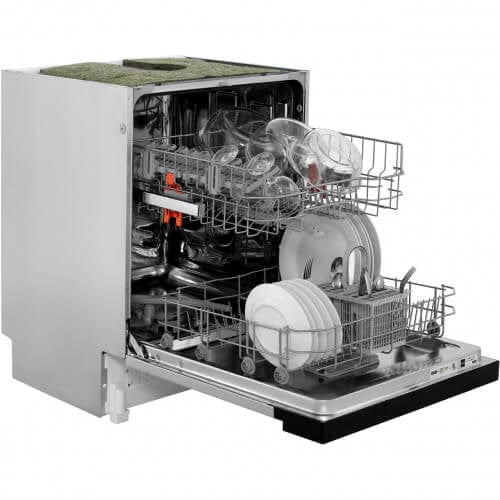 Hotpoint HBC2B19 13 Place Semi-integrated Dishwasher With Black Control Panel - Atlantic Electrics