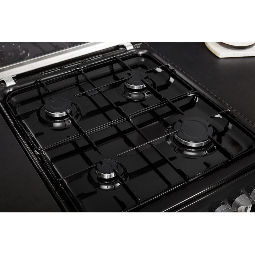 Hotpoint HD5G00CCBK 50cm Double Oven Gas Cooker - Black | Atlantic Electrics