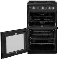 Thumbnail Hotpoint HD5G00CCBK 50cm Double Oven Gas Cooker - 39477931966687