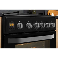 Thumbnail Hotpoint HD5G00CCBK 50cm Double Oven Gas Cooker - 39477931999455