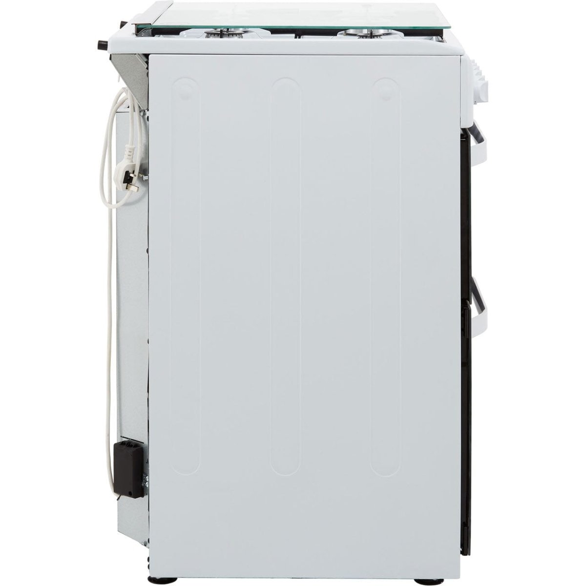 Hotpoint HD5G00CCX 50cm Double Cavity Gas Cooker - Stainless Steel | Atlantic Electrics