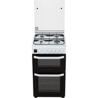 Thumbnail Hotpoint HD5G00CCX 50cm Double Cavity Gas Cooker - 39477930983647