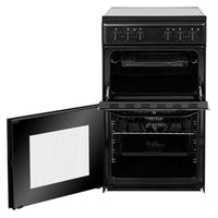 Thumbnail Hotpoint HD5V92KCB 50cm Double Cavity Electric Cooker With Ceramic Hob - 39477935243487
