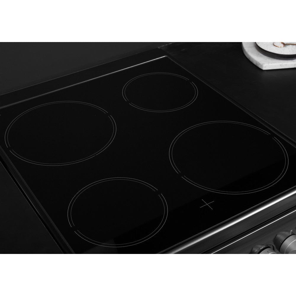 HOTPOINT HD5V93CCB 50cm Double Oven Electric Cooker With Ceramic Hob - Black - Atlantic Electrics - 39477931770079 