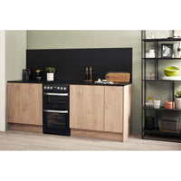 Thumbnail HOTPOINT HD5V93CCB 50cm Double Oven Electric Cooker With Ceramic Hob - 39477931704543
