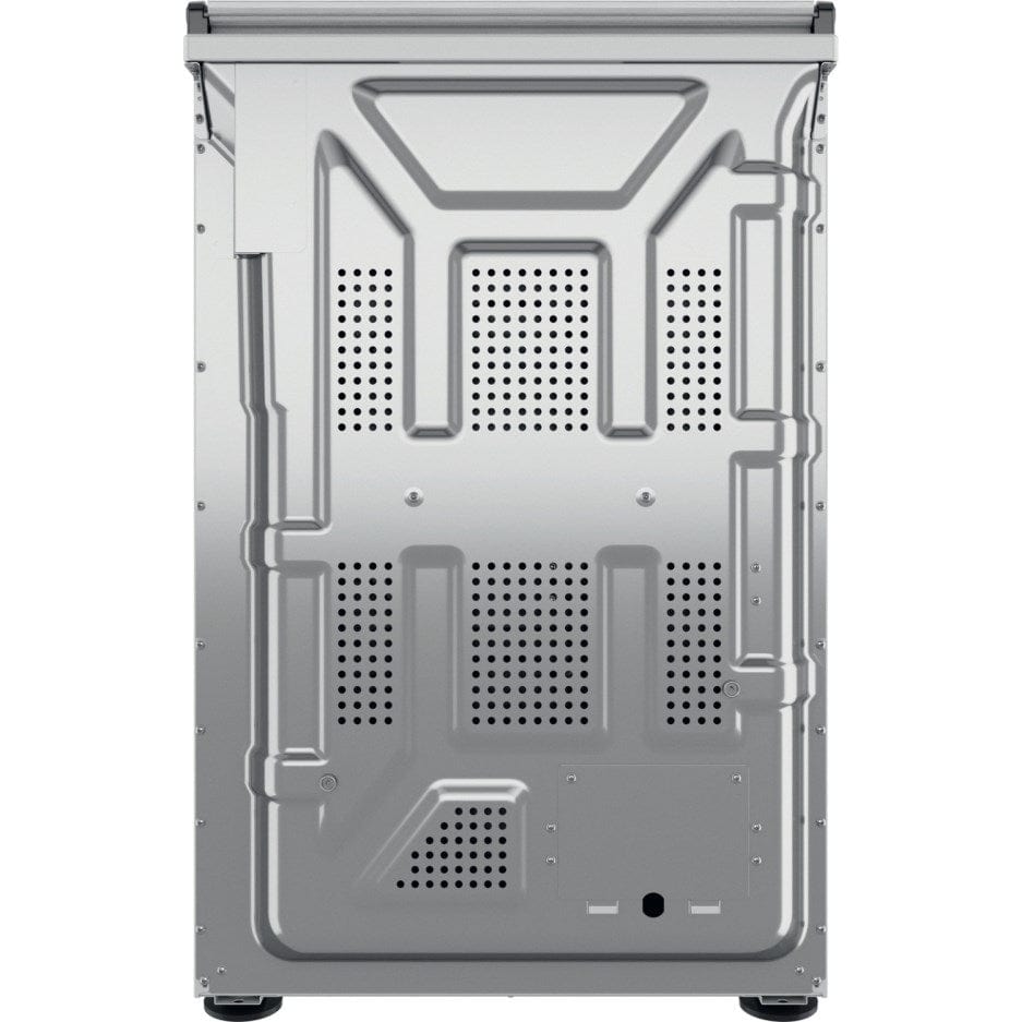Hotpoint HD67G02CCW 60cm Gas Cooker in White Twin Cavity Oven Gas Hob | Atlantic Electrics