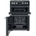 Thumbnail Hotpoint HDM67G0C2CB 60cm Gas Cooker in Black Twin Cavity Oven Gas Hob | Atlantic Electrics- 39477933342943