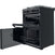 Thumbnail Hotpoint HDM67G0CCB 60cm Gas Cooker in Black Twin Cavity Oven Gas Hob | Atlantic Electrics- 39477933998303