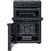 Thumbnail Hotpoint HDM67G0CCB 60cm Gas Cooker in Black Twin Cavity Oven Gas Hob | Atlantic Electrics- 39477934489823