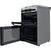 Thumbnail Hotpoint HDM67G0CCX 60cm Gas Double Oven Cooker Inox with Black Controls | Atlantic Electrics- 39477936193759