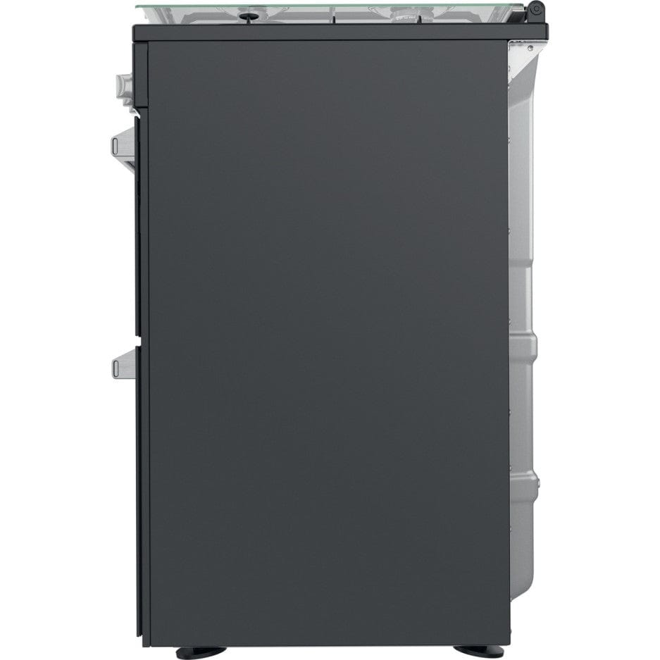Hotpoint HDM67G9C2CSB 60cm Double Oven Dual Fuel Cooker - Black | Atlantic Electrics