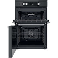 Thumbnail Hotpoint HDM67I9H2CB 60cm Double Oven Induction Electric Cooker - 39477934391519