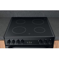 Thumbnail Hotpoint HDM67V92HCB 60cm Electric Cooker with Ceramic Hob - 39477938421983