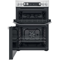 Thumbnail Hotpoint HDM67V9HCX 60cm Double Oven Electric Cooker - 39477937668319