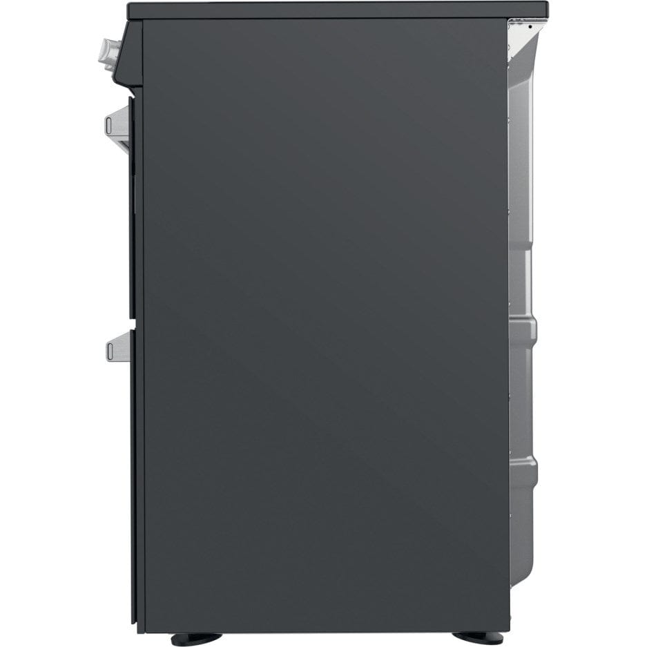 Hotpoint HDT67V9H2CB 60cm Double Oven Electric Cooker - Black | Atlantic Electrics