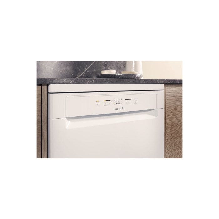 Hotpoint HFC2B19 13 Place Energy Efficient Freestanding Dishwasher - White - Atlantic Electrics - 39477942124767 