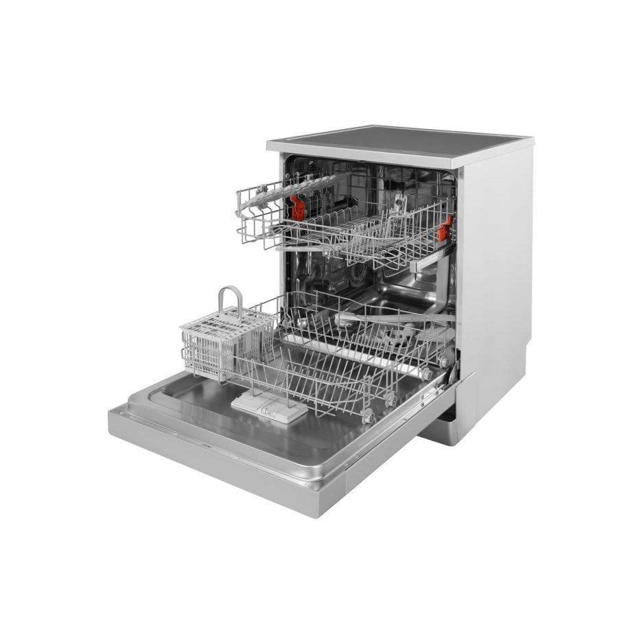 Hotpoint HFC2B19X 13 Place Energy Efficient Freestanding Dishwasher - Grey - Atlantic Electrics - 39477939273951 