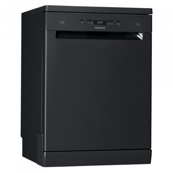 Hotpoint HFC3C26WCBUK 60cm Dishwasher in Black 14 Place Settings - Atlantic Electrics - 39477939405023 