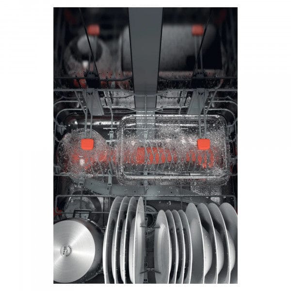 Hotpoint HFC3C26WCBUK 60cm Dishwasher in Black 14 Place Settings - Atlantic Electrics - 39477939503327 