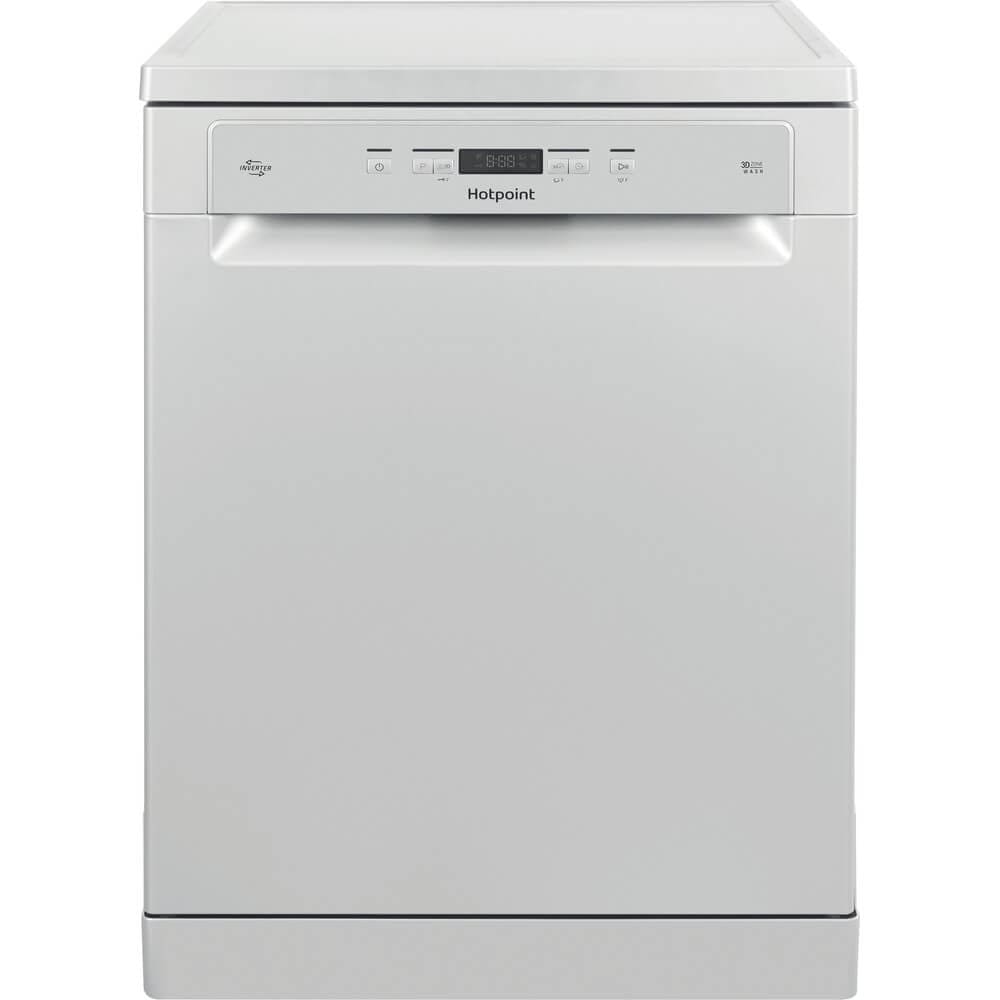 Hotpoint HFC3C26WUK 14 Place Full-size Dishwasher - White | Atlantic Electrics - 39477938913503 