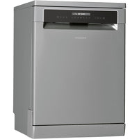 Thumbnail Hotpoint HFP5O41WLGXUK Extra Efficient 14 Place Freestanding Dishwasher Stainless Steel Finish - 39477939077343