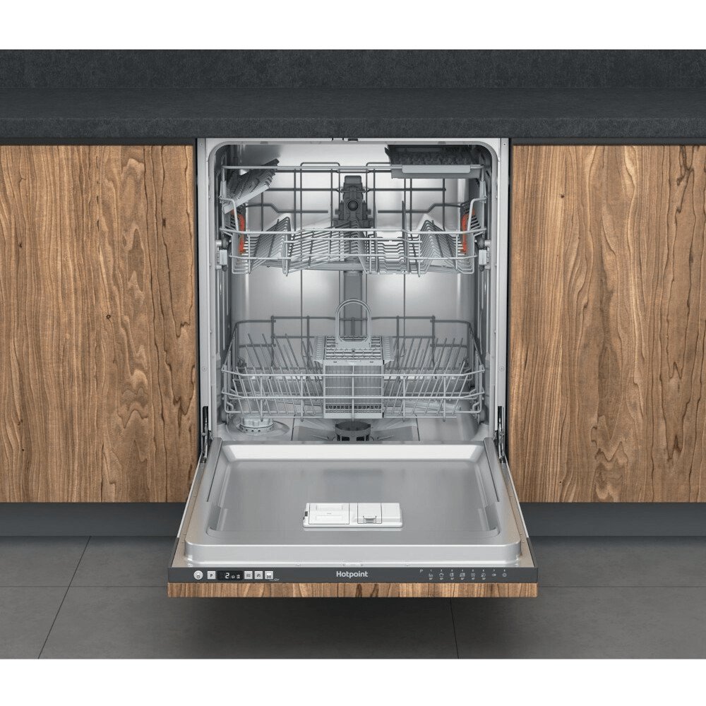 Hotpoint HIC3B19UK 13 Place Settings Integrated Full Size Dishwasher | Atlantic Electrics - 39478012379359 