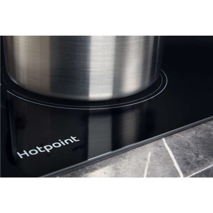 HOTPOINT HR612CH 4 Zone Crystal Finish CeramicTouch Control Hob in Black - Atlantic Electrics - 39478012772575 