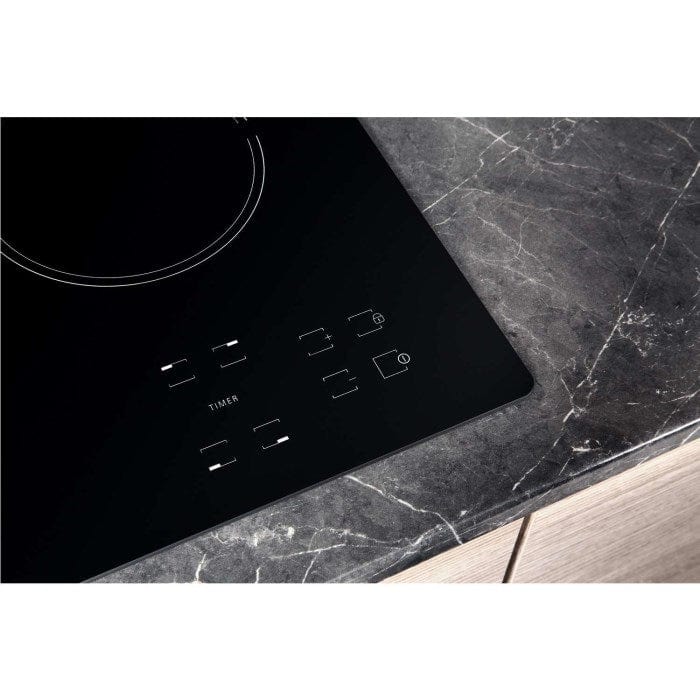 HOTPOINT HR612CH 4 Zone Crystal Finish CeramicTouch Control Hob in Black - Atlantic Electrics - 39478012903647 